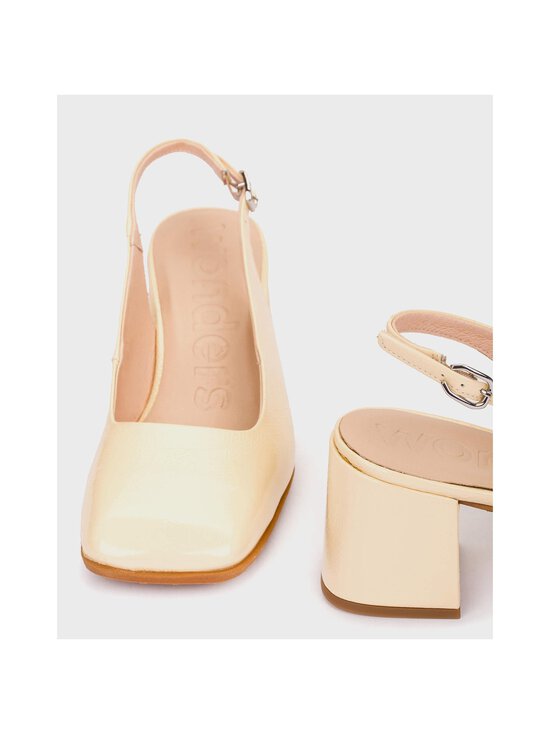 Wonders - Slingback-nahkakengät - LACK VANILA | Stockmann - photo 4