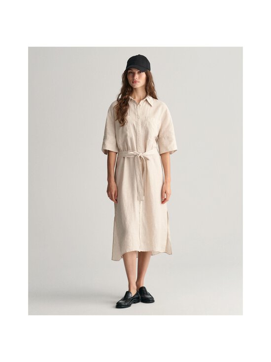 GANT - Pellavapaitamekko - 277 DRY SAND | Stockmann - photo 3
