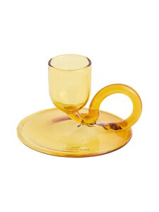 HAY - Tiny Candleholder Curved -kynttilänjalka - YELLOW | Stockmann