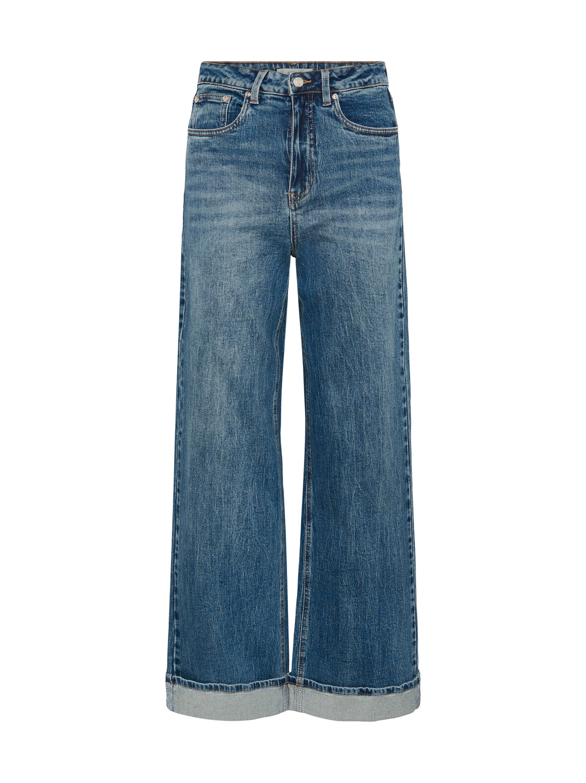GZsara High Waist -leveälahkeiset farkut