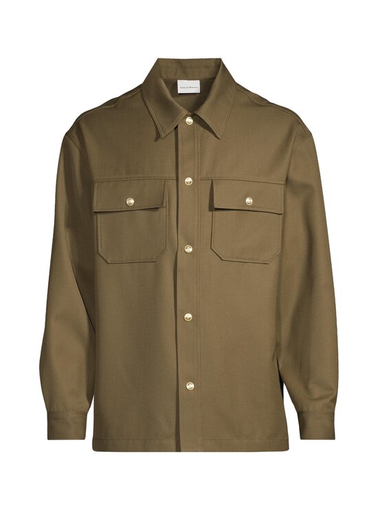 Drôle de Monsieur - La Surchemise à Poches -päällyspaita - KHAKI | Stockmann - photo 1