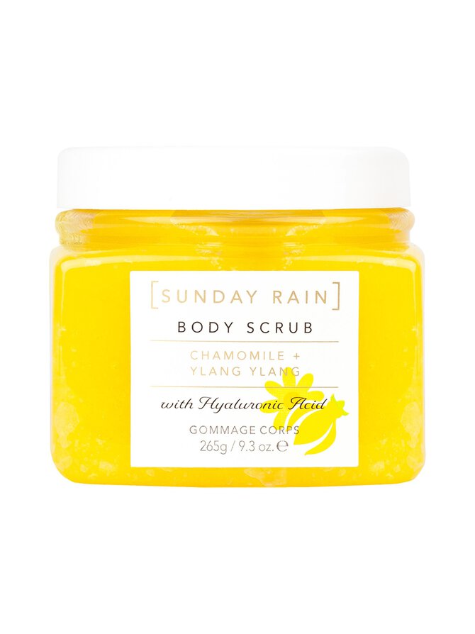 Sunday Rain - Chamomile & Ylang Ylang Body Scrub -vartalokuorinta 265 G