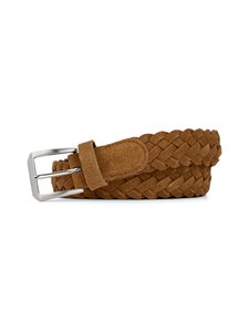 SAND Copenhagen - B128  -punottu nahkavyö, leveys 3 cm - 240 LIGHT CAMEL | Stockmann