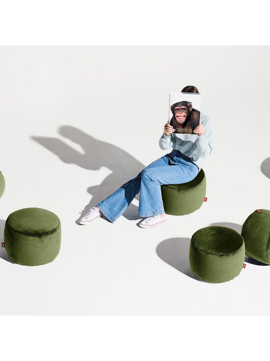 Fatboy - Point Velvet -rahi deep green ø 50 cm - GREEN | Stockmann - photo 2