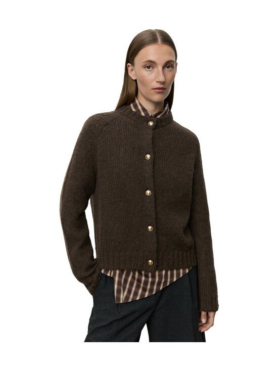 Sofie Schnoor - Selmasw-neuletakki - 7025 DARK BROWN | Stockmann - photo 1