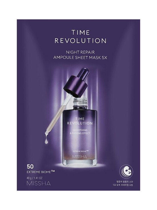 Missha - Time Revolution Ampoule Mask Sheet -kangasnaamio - NOCOL | Stockmann - photo 1