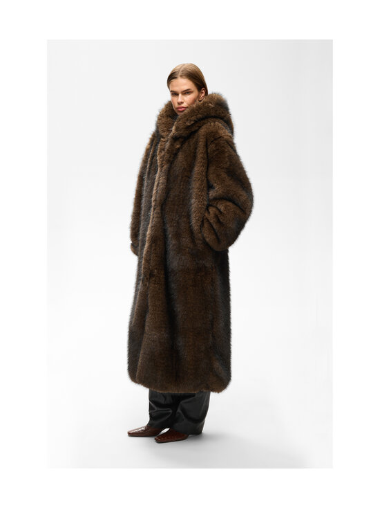 Gestuz - Kunstkarusnahast jakk GZvinkly Long Hood - 140 NATURE FOX | Stockmann - photo 5