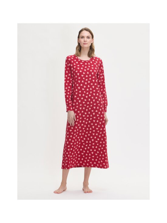 Nanso - Amor- pitkä yöpaita - 6533 PUNAINEN | Stockmann - photo 2