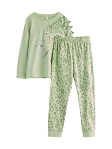Lindex - Unicorn-pyjama - 9567 LIGHT DUSTY GREEN | Stockmann