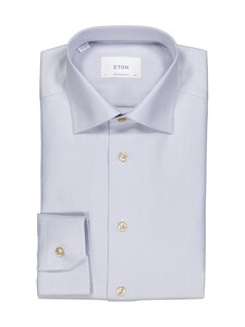 Eton - Contemporary Fit Semi Solid Signature Twill -kauluspaita - 32 BEIGE | Stockmann