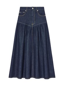 Ganni - Stretch Denim Long -hame - 077 RINSE | Stockmann