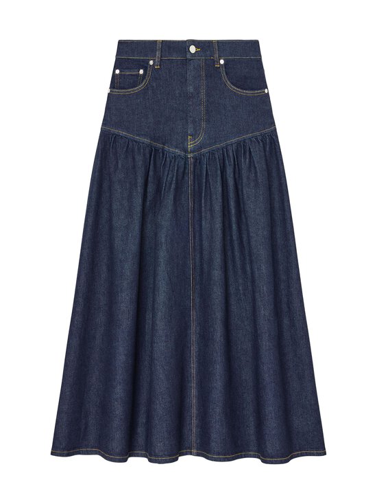 Ganni - Stretch Denim Long -hame - 077 RINSE | Stockmann - photo 1