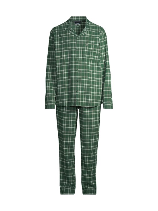 Cap Horn loungewear - Ness-flanellipyjama - GREEN CHECK | Stockmann - photo 1