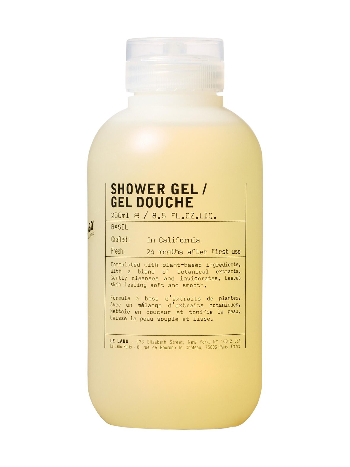 Basil Shower Gel -suihkugeeli, 250ml