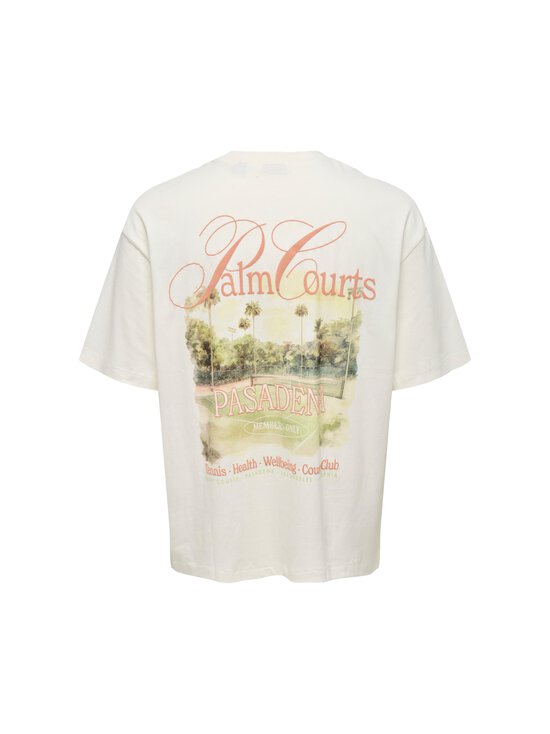 Only & Sons - OnsMilo Pasadena T-krekls - CLOUD DANCER PRINT:CLOUD COURTS - photo 2 Only & Sons - OnsMilo Pasadena T-krekls - CLOUD DANCER PRINT:CLOUD COURTS | Stockmann - photo 2