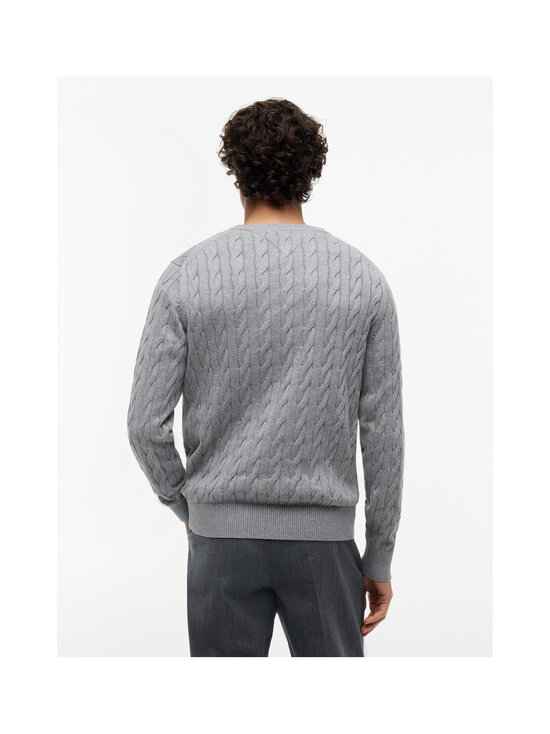Tommy Hilfiger - Palmikkoes kampsun Classic Cotton - P91 MEDIUM GREY HEATHER | Stockmann - photo 3