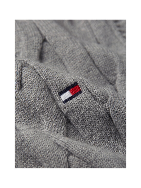 Tommy Hilfiger - Palmikkoes kampsun Classic Cotton - P91 MEDIUM GREY HEATHER | Stockmann - photo 8