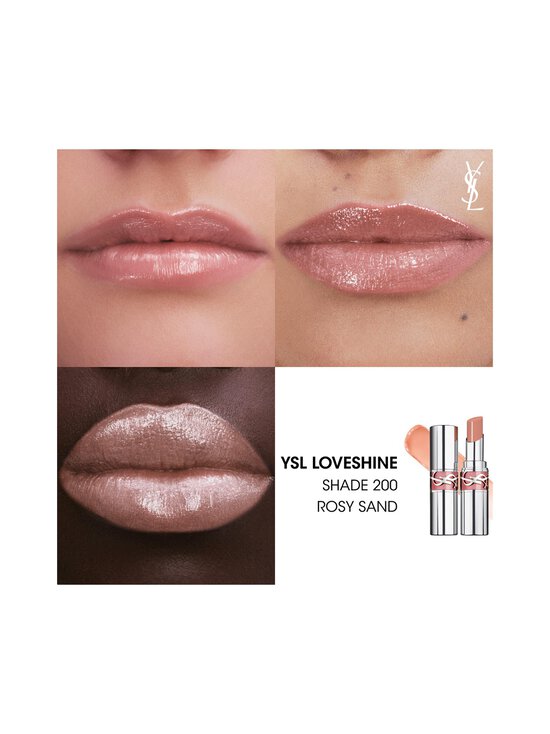 Yves Saint Laurent - YSL LOVESHINE Lipstick -huulipuna - 200 ROSY SAND | Stockmann - photo 5