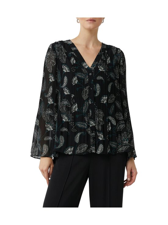 Comma - Allover Print -pusero - 99A0 GREY/BLACK | Stockmann - photo 4