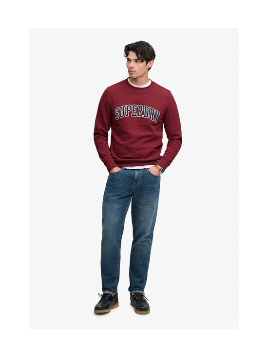 Superdry - Athletic Applique Relaxed -collegepaita - MSC DEEP RUBY | Stockmann - photo 7