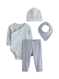 Lindex - Beebikomplekt, 4-osaline - 8898 BLUE | Stockmann
