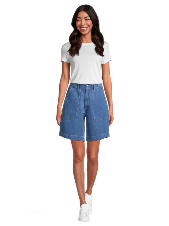 NOOM - Lühikesed teksapüksid Alice - CINDER BLUE/DNM WASH - photo 3 NOOM - Lühikesed teksapüksid Alice - CINDER BLUE/DNM WASH | Stockmann - photo 3