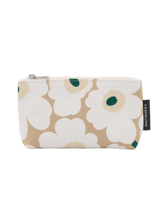 Marimekko - Kosmeetikakott Mini Unikko Eelia - 818 SAND, OFF WHITE, HAY, EMERALD | Stockmann - photo 1