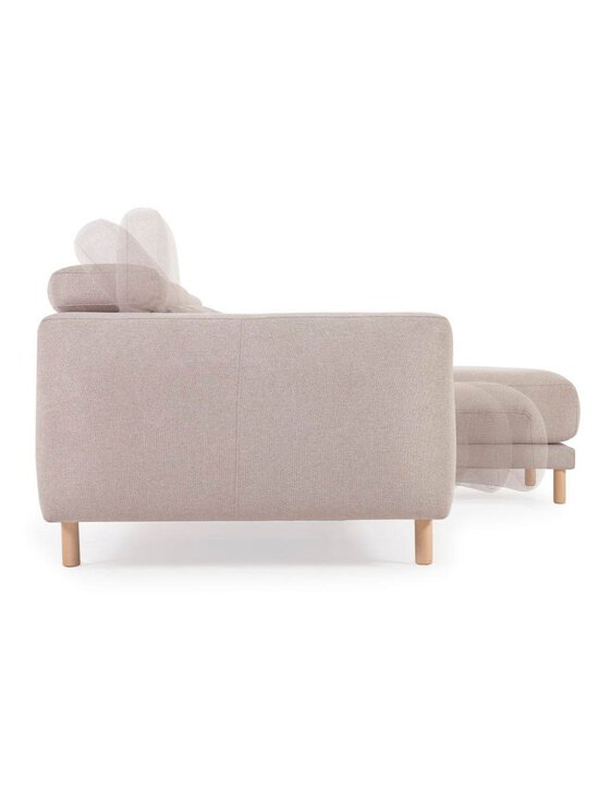 Kave Home - Singa-divaanisohva beige L 296 cm - BEIGE | Stockmann - photo 3