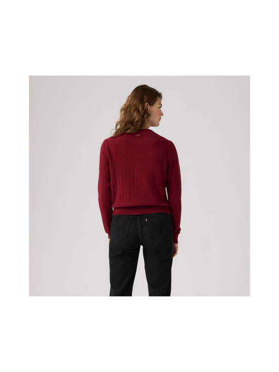 Levi's - Super Soft Crewneck -neuletakki - 253 WARM CABERNET | Stockmann - photo 4