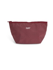 HAY - Kosmeetikakott Grid Small - BURGUNDY | Stockmann