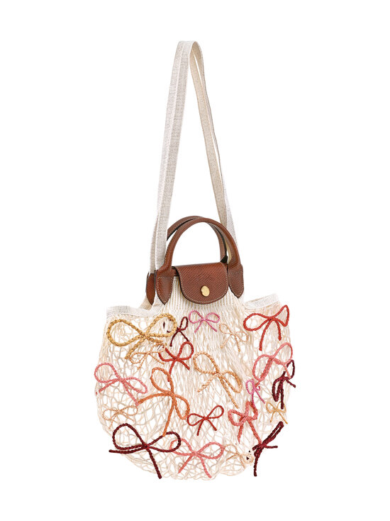Longchamp - Le Pliage Collection Mesh soma - 037 ECRU | Stockmann - photo 3