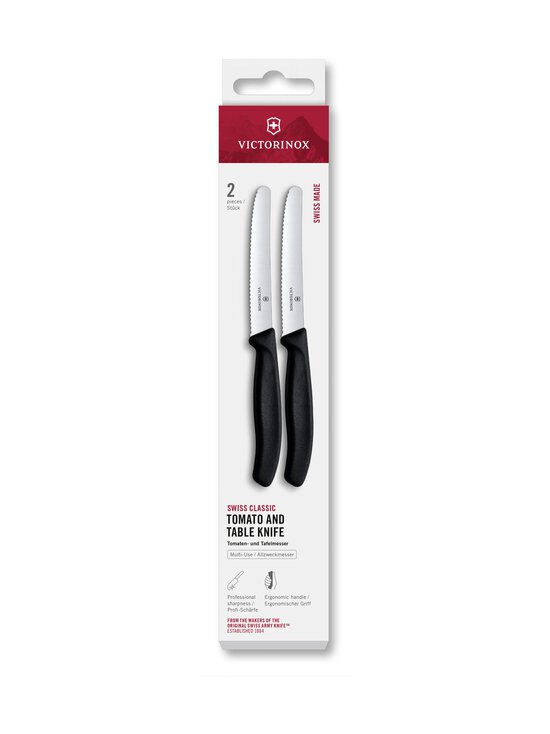 Victorinox - Tomato Knife -veitsi 11 cm, 2 kpl - BLACK | Stockmann - photo 1