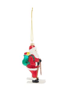 Casa Stockmann - Santa Skiing -kuusenkoriste 12,4 cm - RED | Stockmann