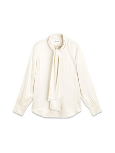 SAND Copenhagen - Latia Bow -paitapusero - 001 PURE WHITE | Stockmann