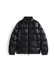 Tommy Hilfiger - Shiny Down Stand -toppatakki - BDS BLACK | Stockmann