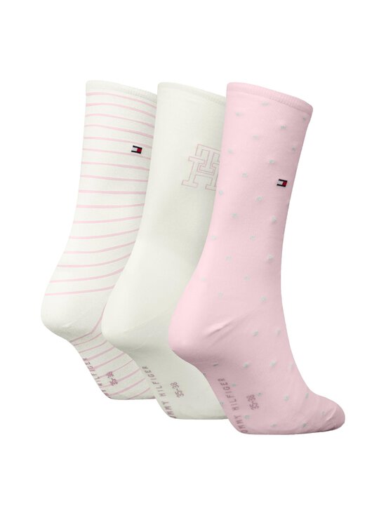 Tommy Hilfiger - Giftbox zeķes dāvanu kastītē 3-pāri - 002 PINK - photo 2 Tommy Hilfiger - Giftbox zeķes dāvanu kastītē 3-pāri - 002 PINK | Stockmann - photo 2