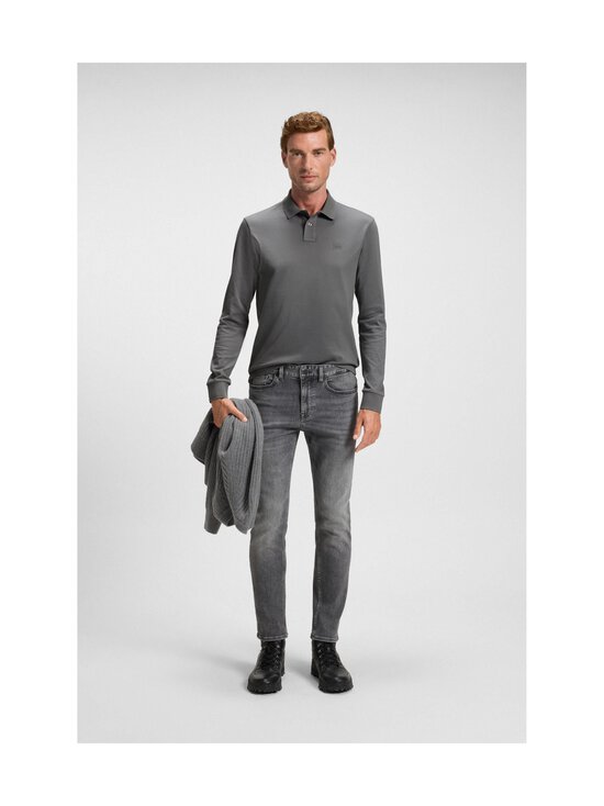 BOSS - Passerby- pitkähihainen pikeepaita - 062 OPEN GREY | Stockmann - photo 5