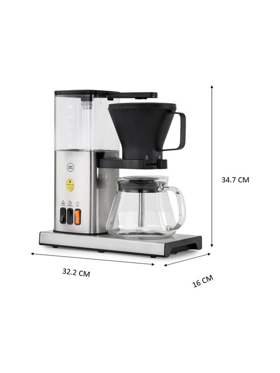 Obh Nordica - Blooming Aroma Coffee Maker -kahvinkeitin - STEEL | Stockmann - photo 2