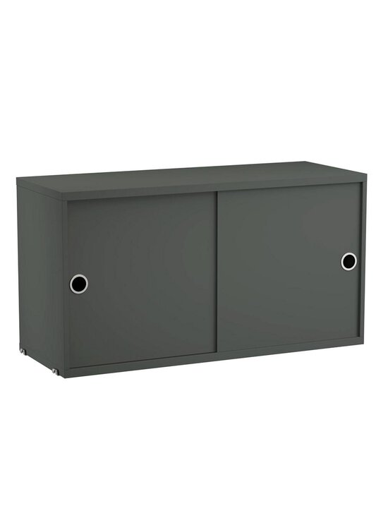 String Furniture - String-kaappi liukuovilla tummanharmaa 78 x 30 cm - GREY | Stockmann - photo 1