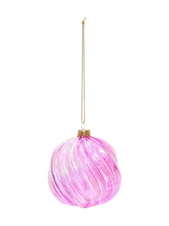 Casa Stockmann - Glass Mould Ball -joulukoriste - PINK | Stockmann - photo 1