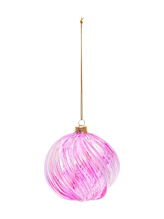 Casa Stockmann - Glass Mould Ball -joulukoriste - PINK | Stockmann - photo 2