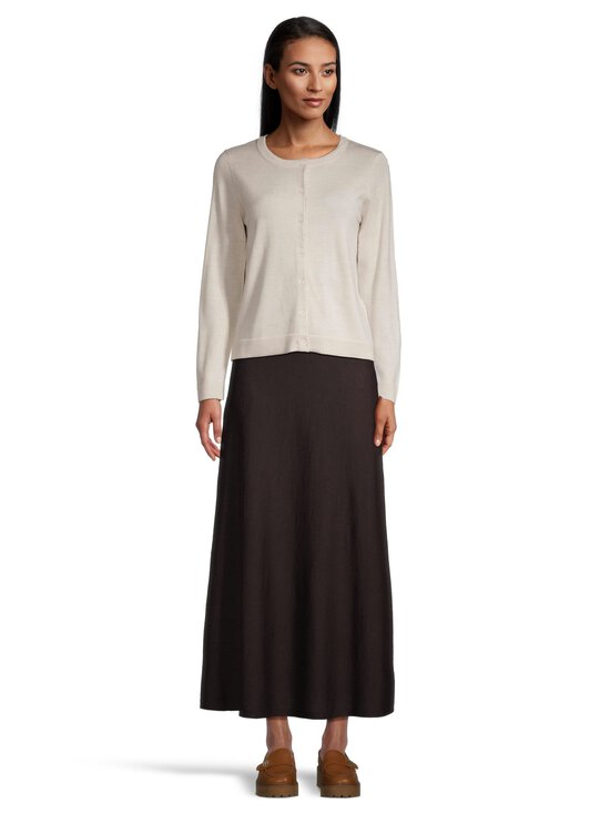 ESSENTIALS by Stockmann - Amelia-merinoneuletakki - OATMEAL MEL 215458 | Stockmann - photo 2