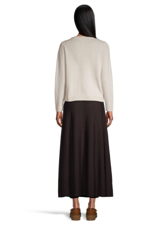 ESSENTIALS by Stockmann - Amelia-merinoneuletakki - OATMEAL MEL 215458 | Stockmann - photo 3