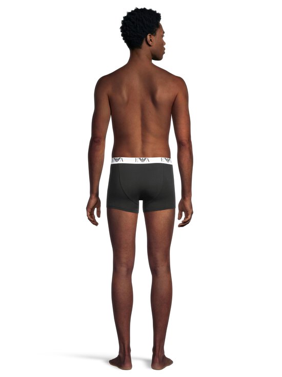 Emporio Armani - Bold Monogram Trunk apakšbikses, 3 gab. - M0042 M0042 WHITE/AR BLUE/BLACK | Stockmann - photo 8