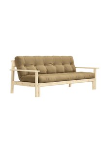 Karup - Unwind-futonsohva wheat beige/mänty L 218 cm - BEIGE | Stockmann