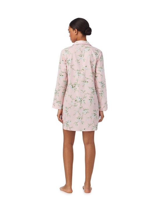 Lauren Ralph Lauren - Notch Collar -yöpaita - 691 BLUSH FL | Stockmann - photo 2