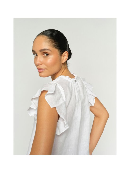 MOS MOSH - MMTea-pellavapusero - 101 WHITE | Stockmann - photo 3