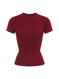 SKIMS - Cotton Jersey t-paita - MERLOT | Stockmann