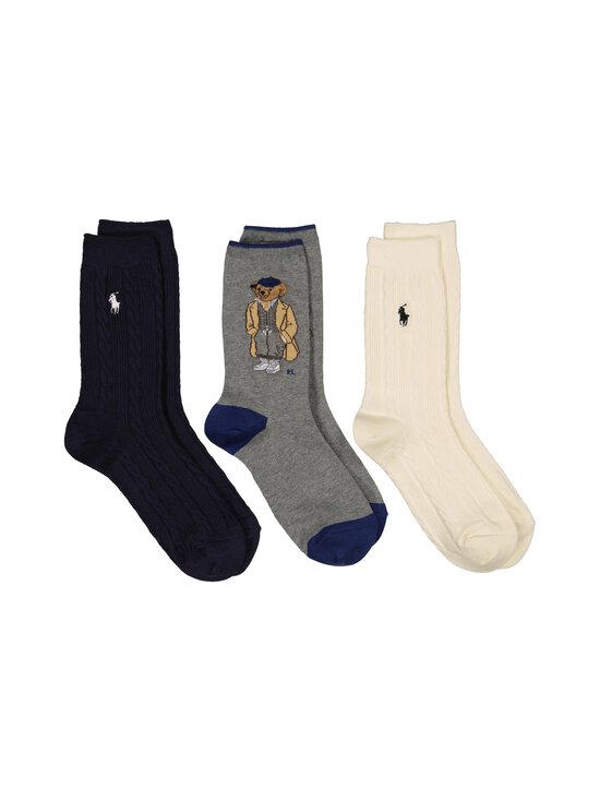 Polo Bear -sukat 3-pack