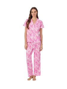 Lauren Ralph Lauren - Notch-pyjama - 697 PINK FL | Stockmann